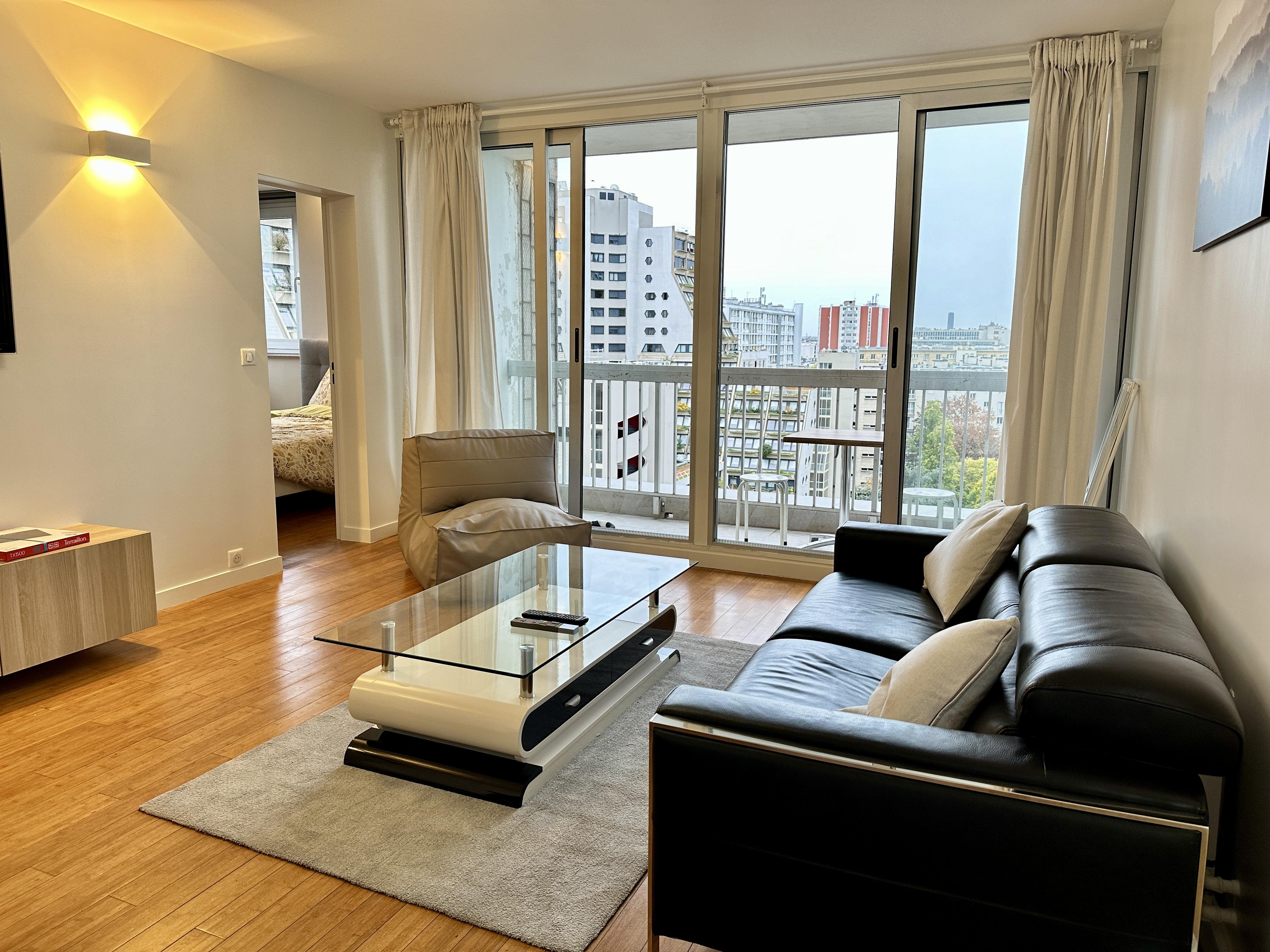 PARIS 19e·85m²·apartment·With furniture[Paris Rental]