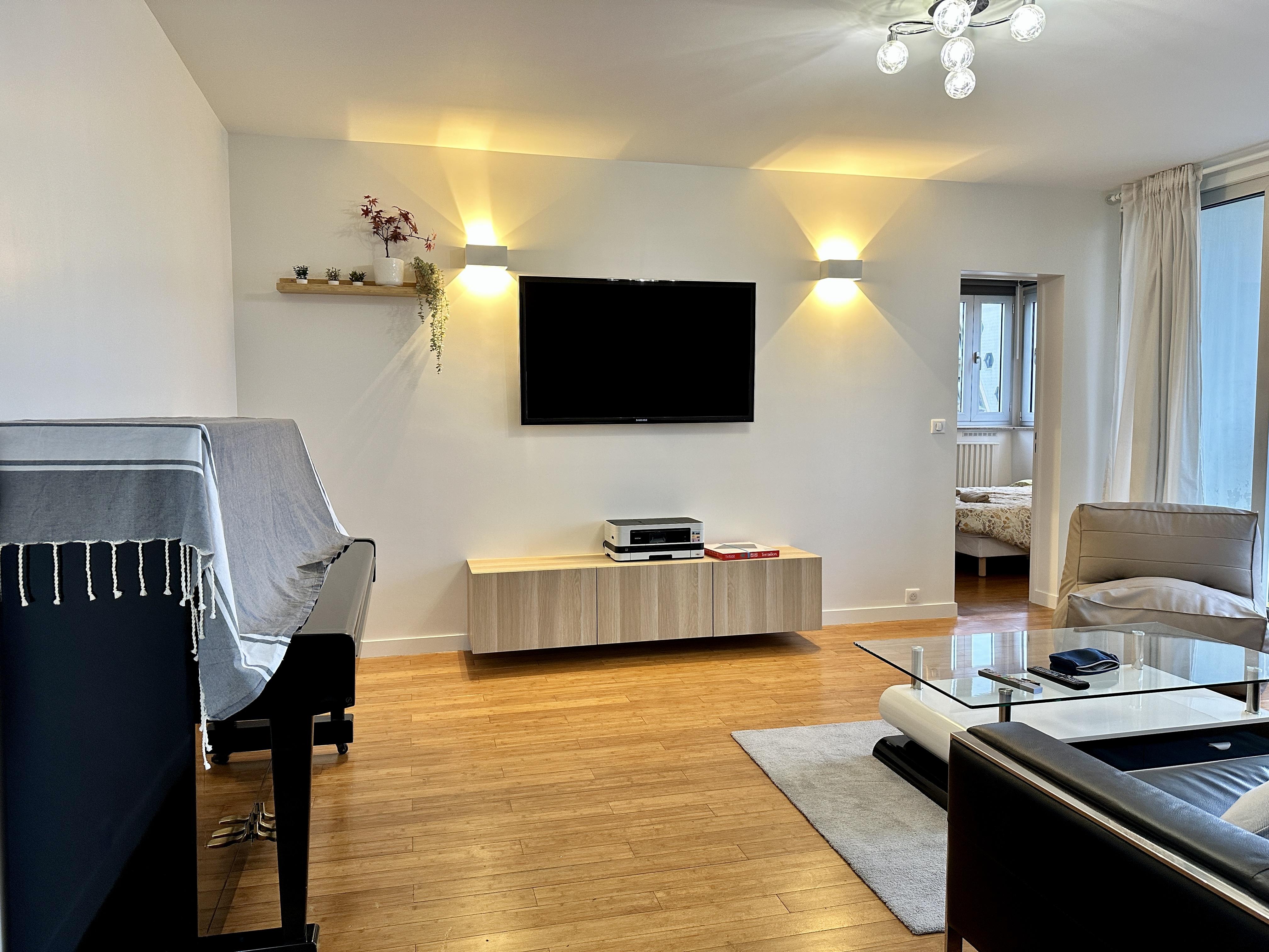 PARIS 19e·85m²·apartment·With furniture[Paris Rental]