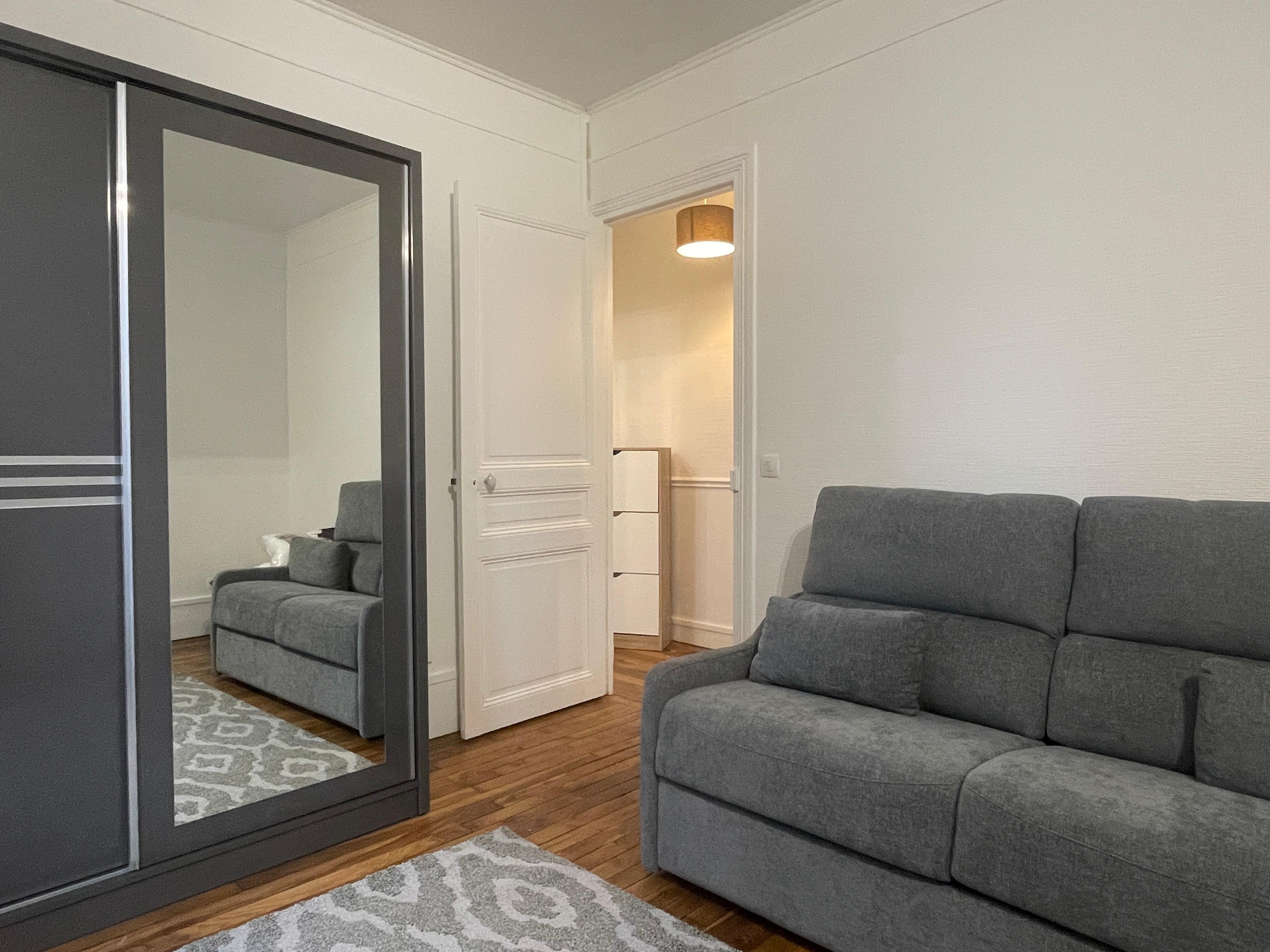 PARIS 20e·21.98m²·F1·Studio·With furniture[Paris Rental]