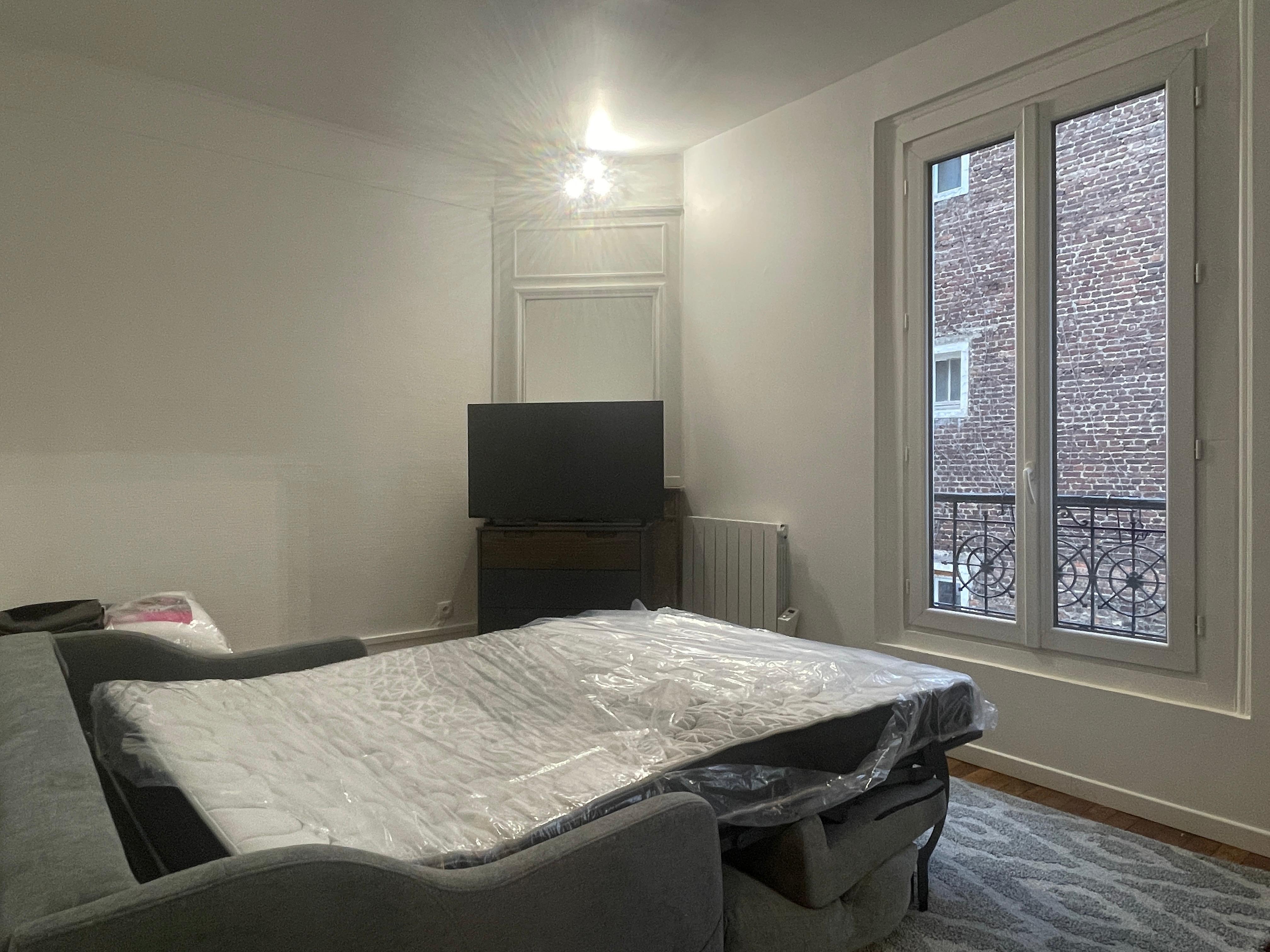 PARIS 20区·21.98平·studio·有家具·仅长租[法国巴黎租房]