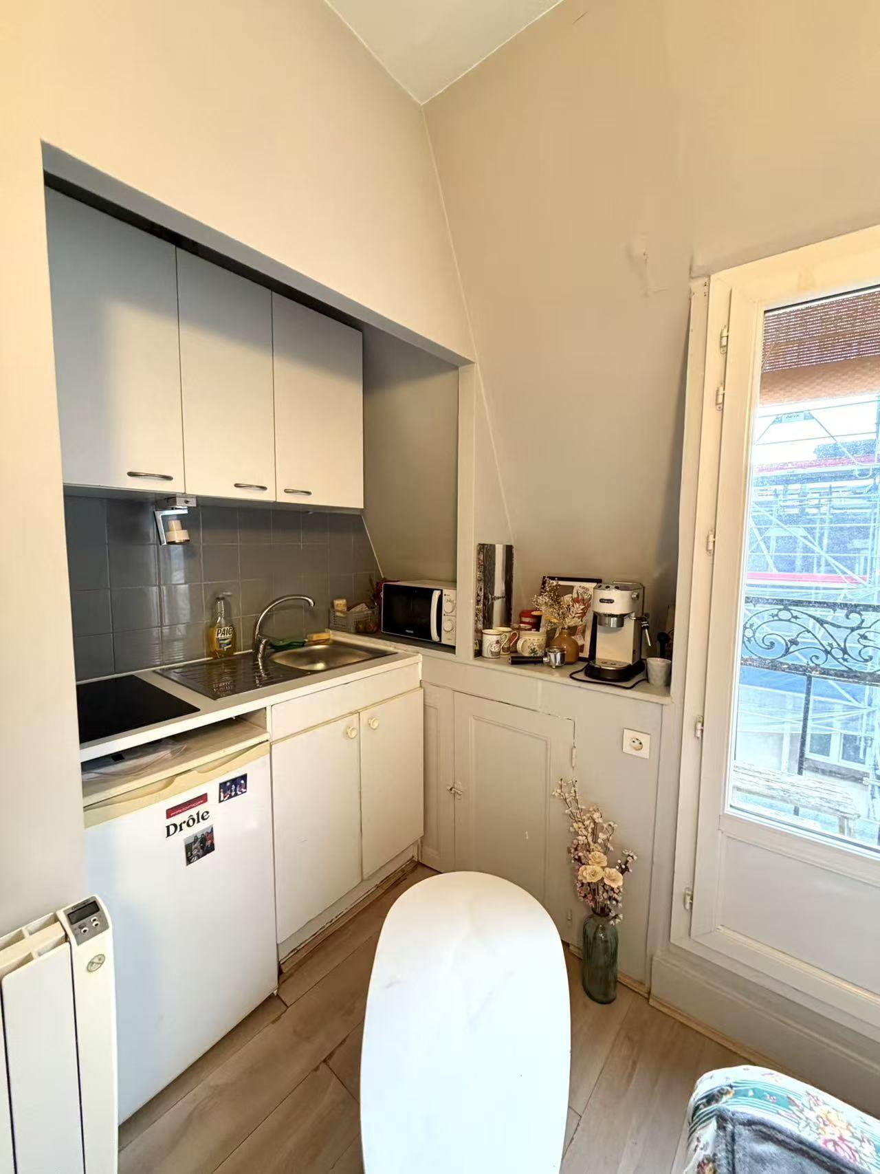 PARIS 17e·17m²·studio·With furniture[Paris Rental]