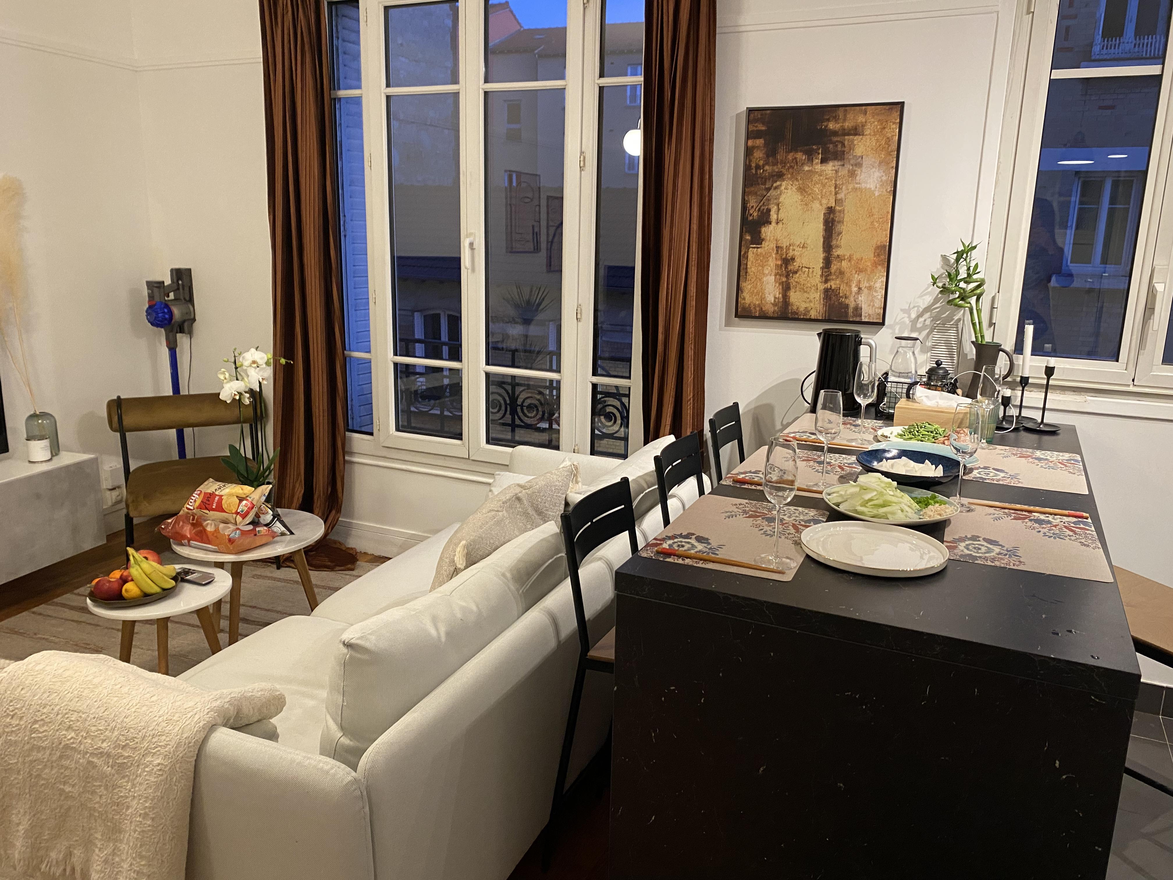 Clichy 92区·45平·公寓·有家具[法国巴黎租房]