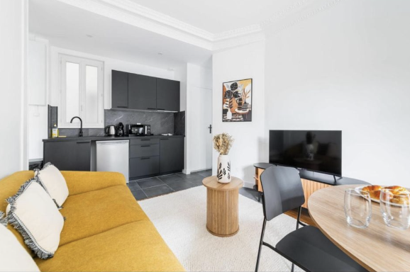 PARIS 19e·42m²·Appartement·Meublé[Location à Paris France]