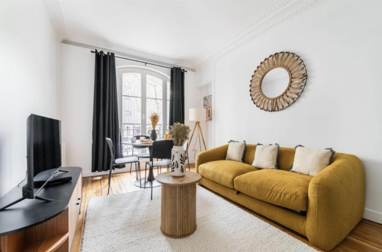 PARIS 19e·42m²·Appartement·Meublé[Location à Paris France]