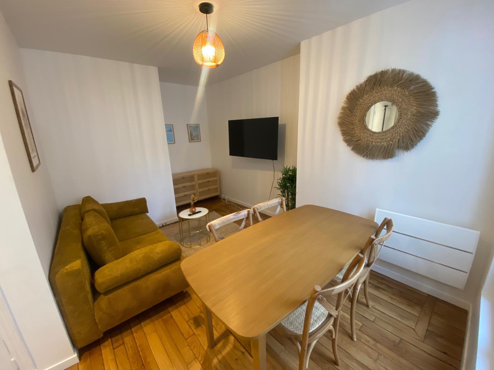 PARIS 19e·38m²·apartment·With furniture[Paris Rental]