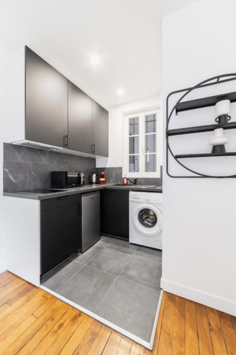 PARIS 19e·22m²·studio·With furniture[Paris Rental]