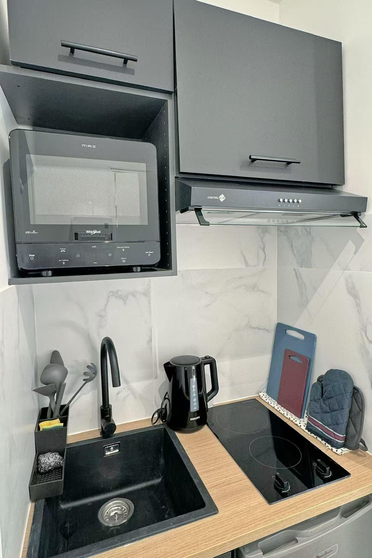 PARIS 15e·18m²·studio·With furniture[Paris Rental]