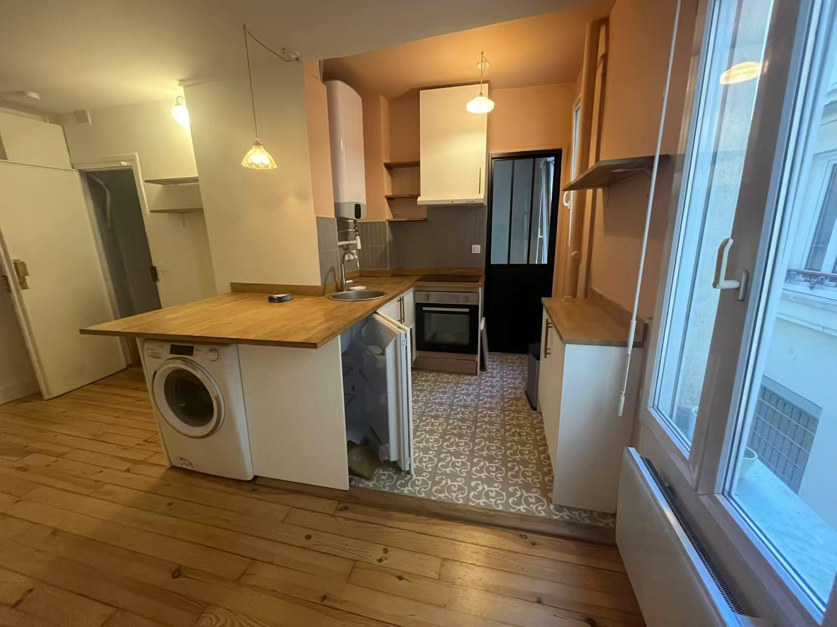 PARIS 19e·28.59m²·F2·Appartement·No furniture[Paris Rental]