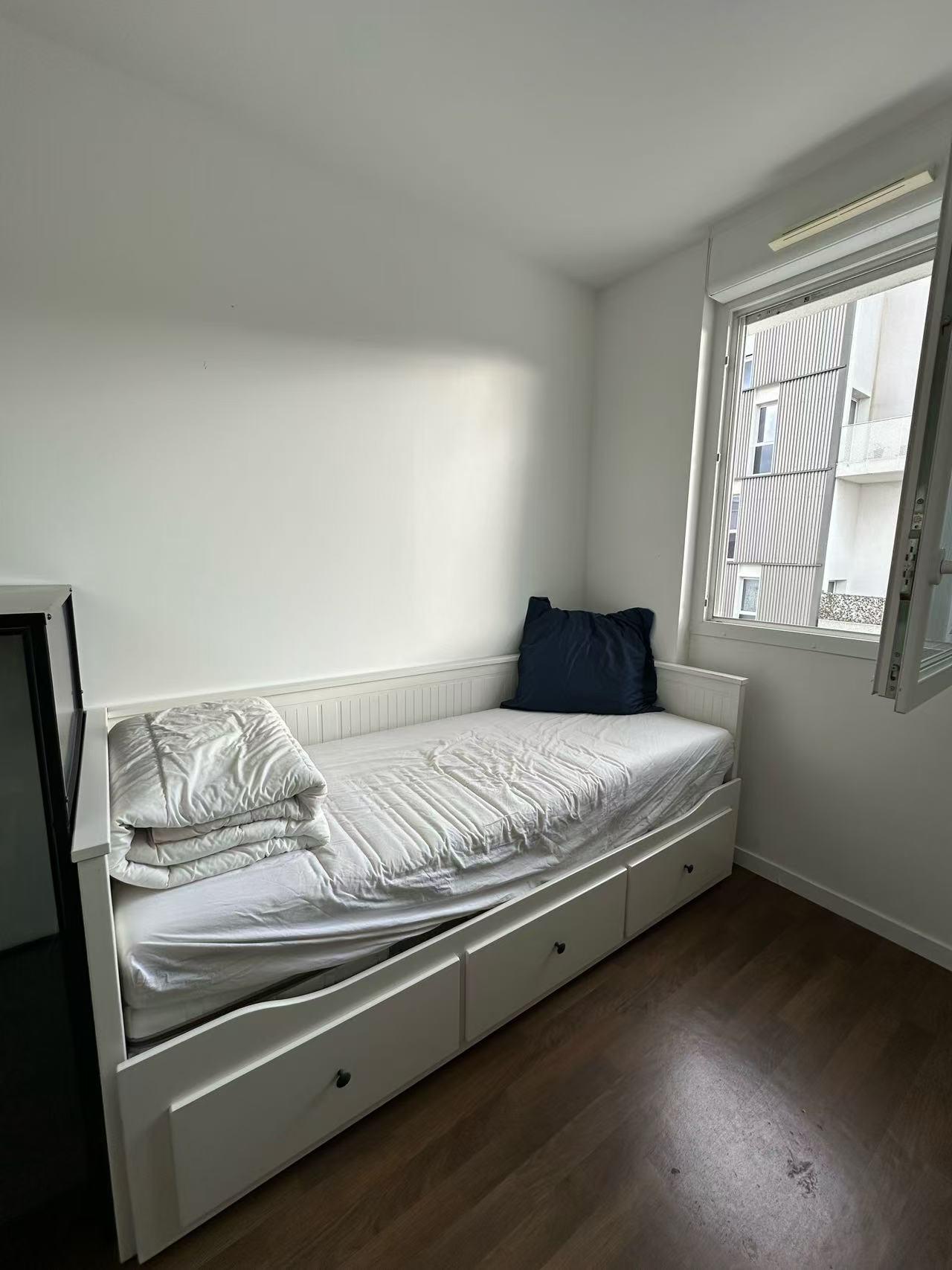Nanterre 92区·10平·独立房间（合租）·有家具[法国巴黎租房]