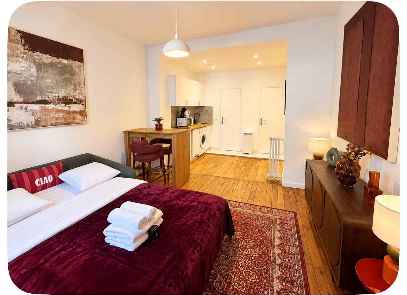 Paris 5e · 27 m² · F1 · Studio · Furnished[Paris Rental]
